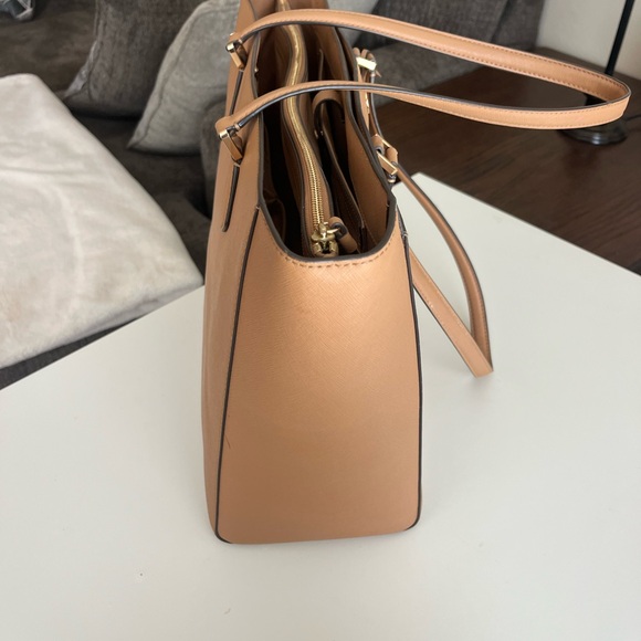 Tory Burch Tan Leather Tote Bag - Picture 2 of 7